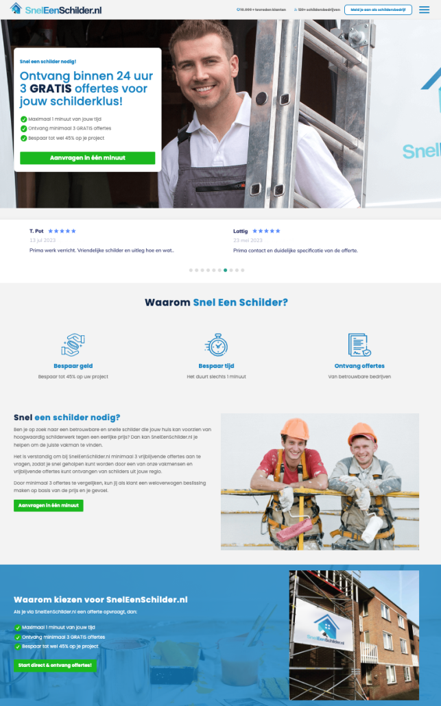 Webdesign Haarlem - Project Direct ✓ Website laten maken ✓ WordPress ✓ Webdesign ✓ Webwinkel ✓ Vindbaar in Google